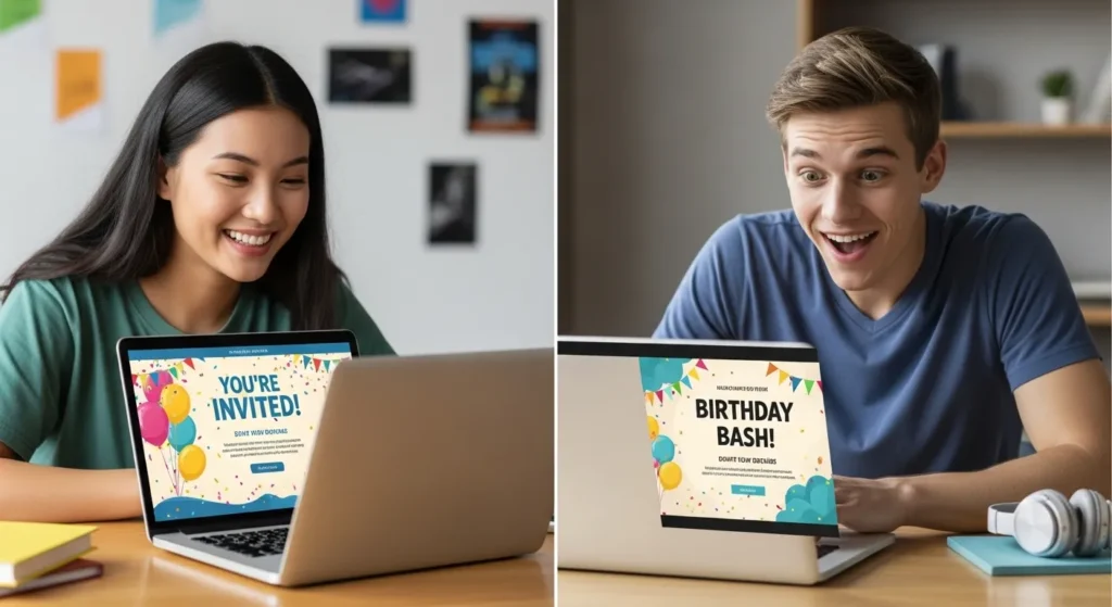 Birthday Online Invitations Messages