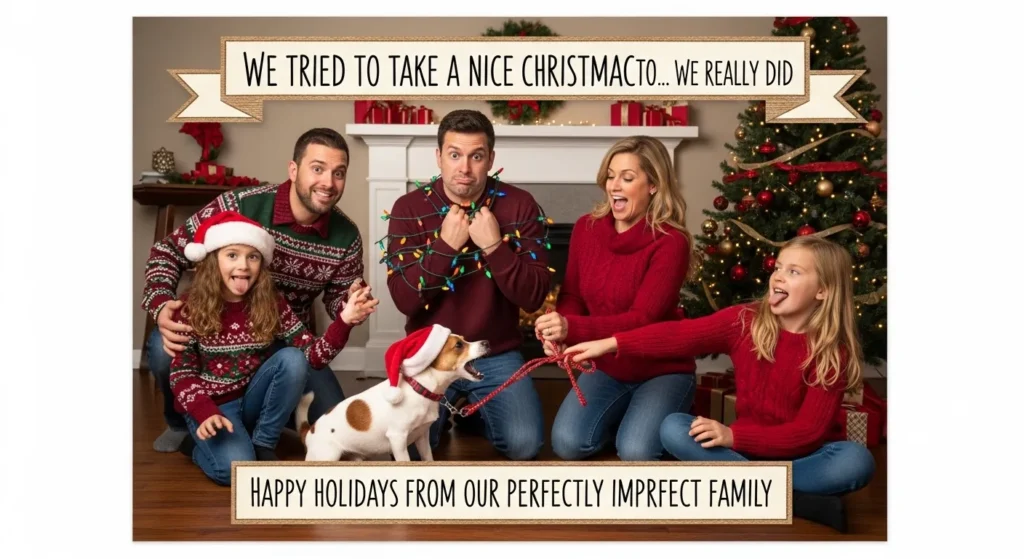 Funny Messages for Photo Christmas Cards