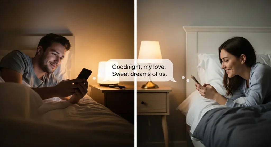 Goodnight Messages for Him Long Distance