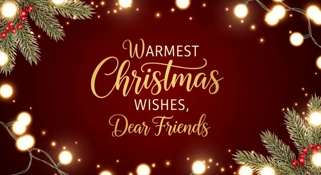 Inspirational Christmas Messages for Friends