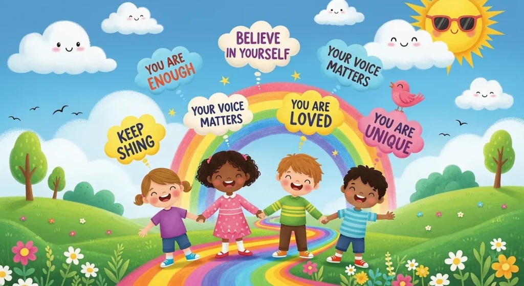 Positive Messages for Kids About Self-Confidence