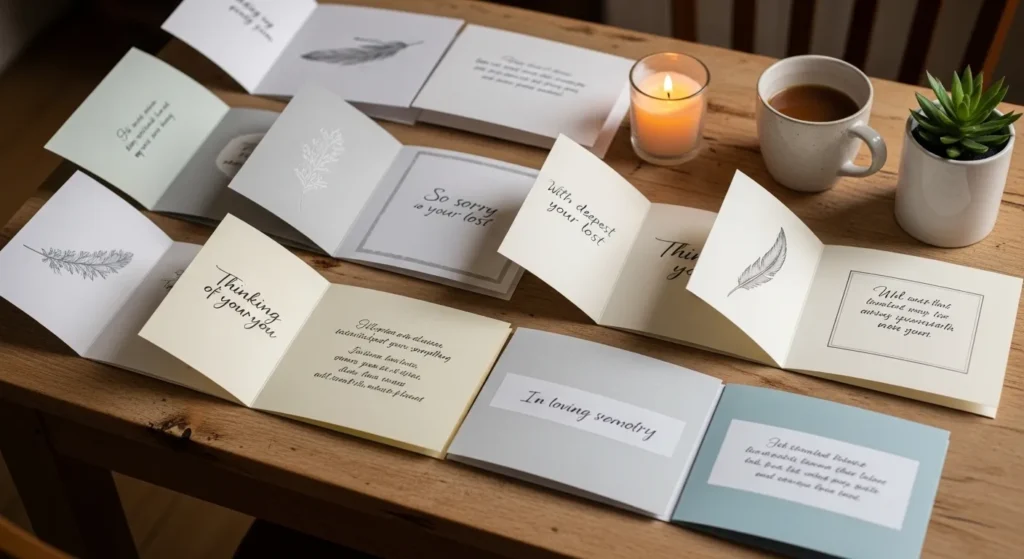 Short Sympathy Card Messages for Loss