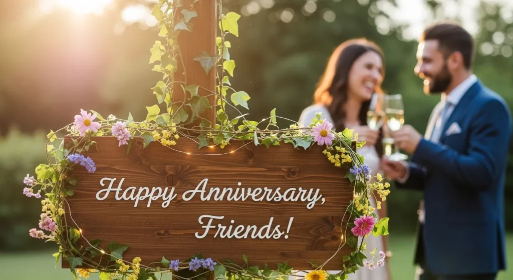 Anniversary Messages for Friends