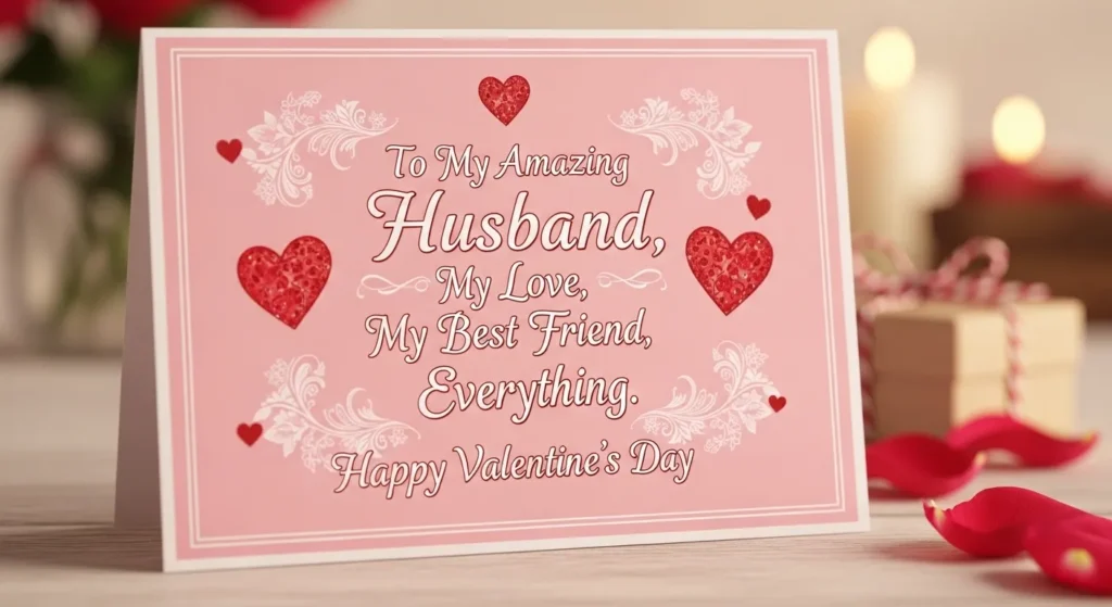 Cute Valentine’s Day Messages for Husband