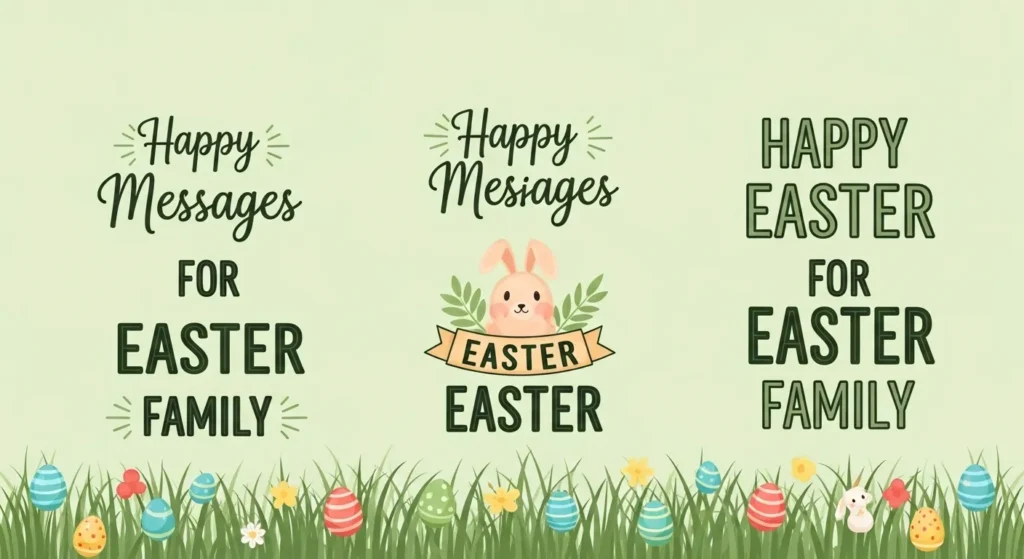 Easter Messages for Family