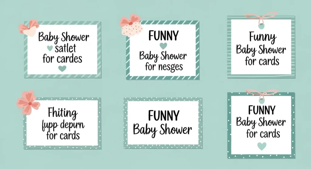 Funny Baby Shower Messages for Cards
