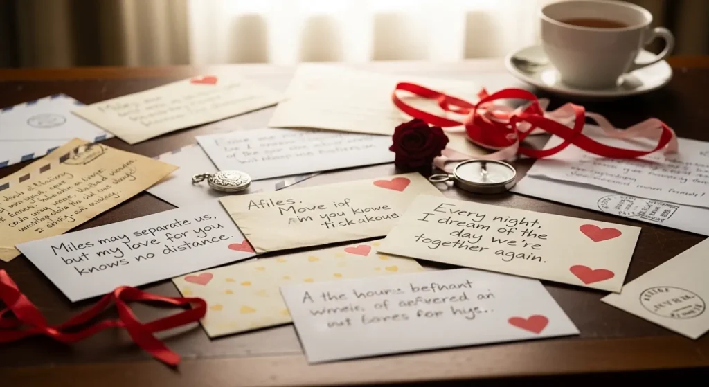 Long Distance Valentine Messages for Boyfriend