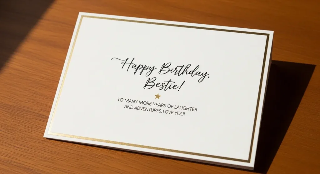 Short Birthday Wishes for Best Friend