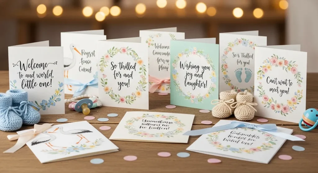Sweet Baby Shower Messages for Cards