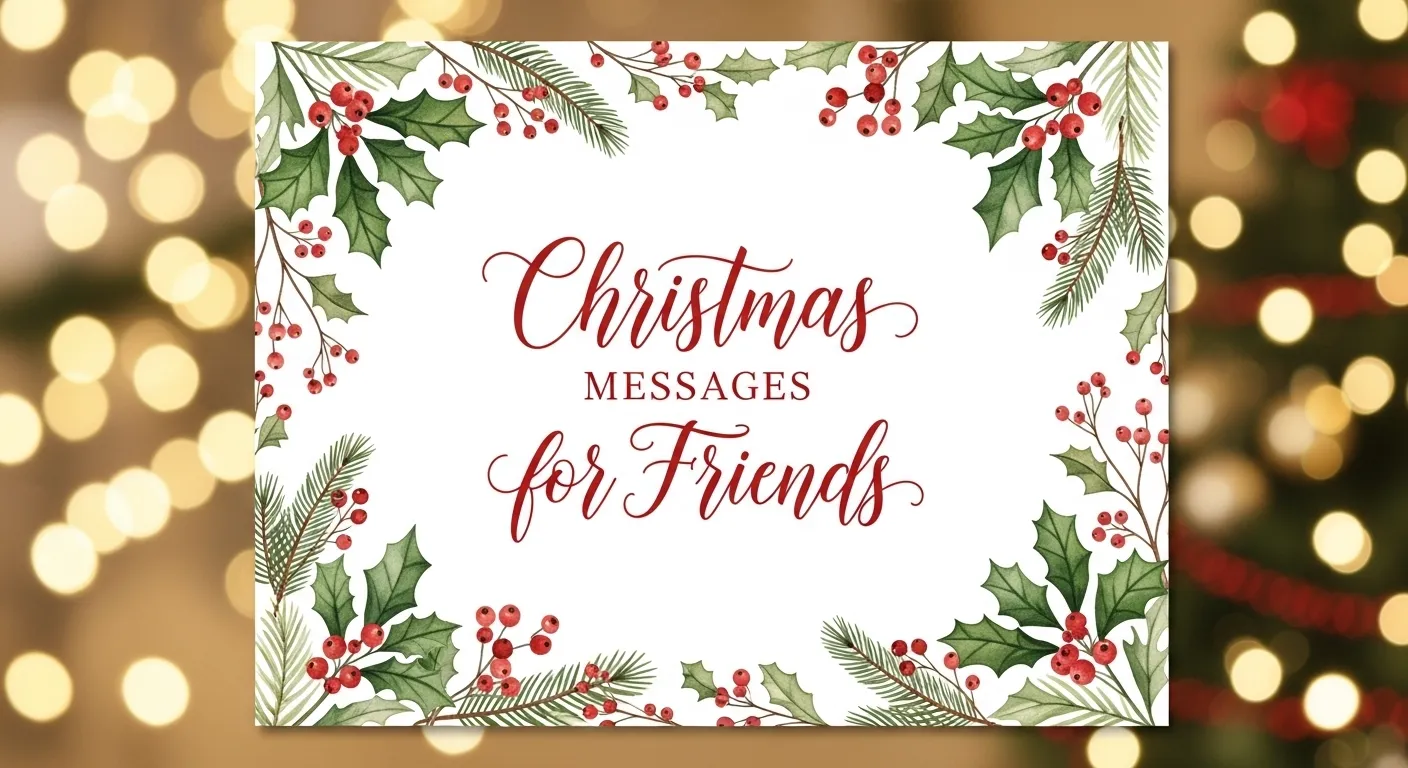 Christmas Messages for Friends