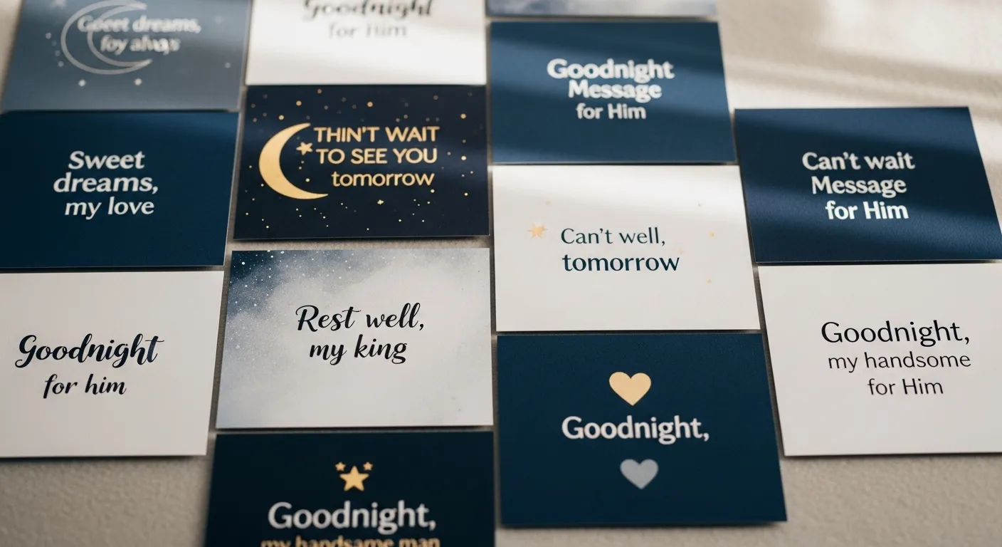 Goodnight Messages for Him
