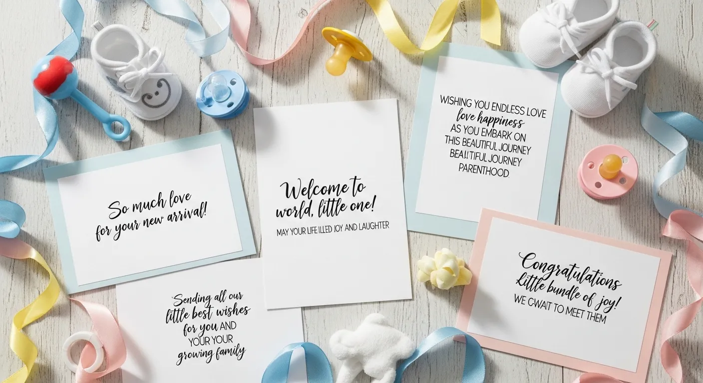 Baby Shower Messages for Cards