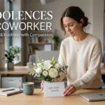 Condolences to a Coworker