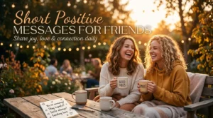 Short Positive Messages for Friend