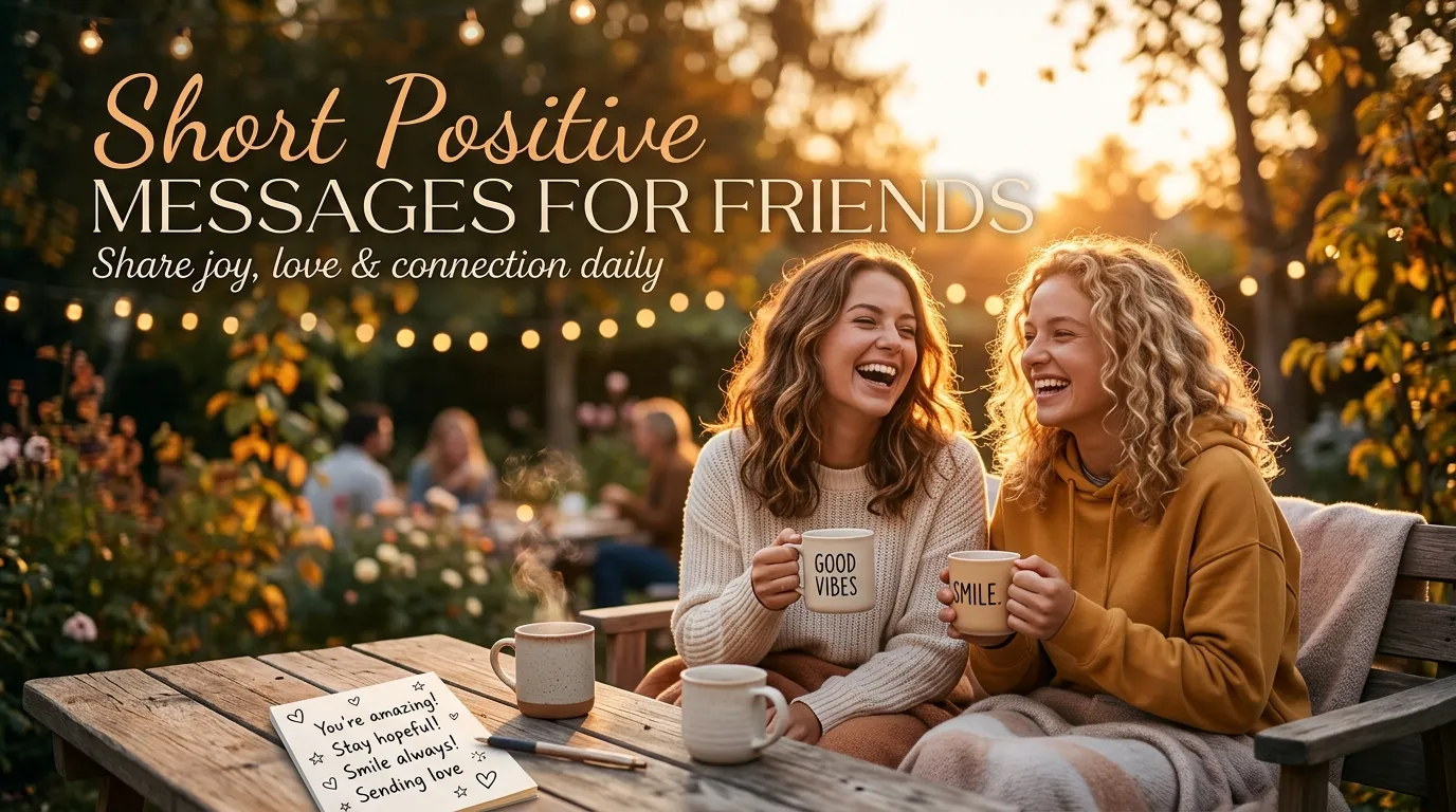 Short Positive Messages for Friend