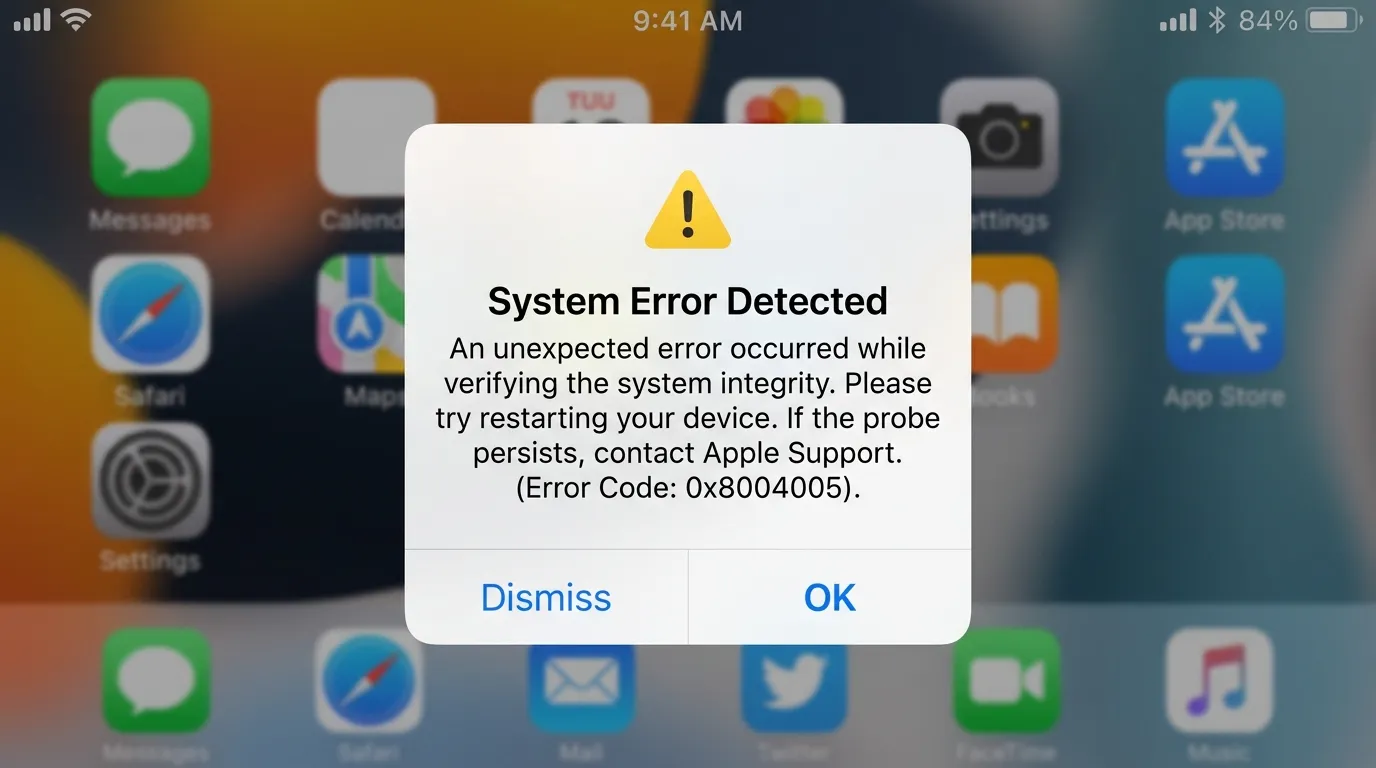 Fake Error Message Text Copy and Paste iPhone