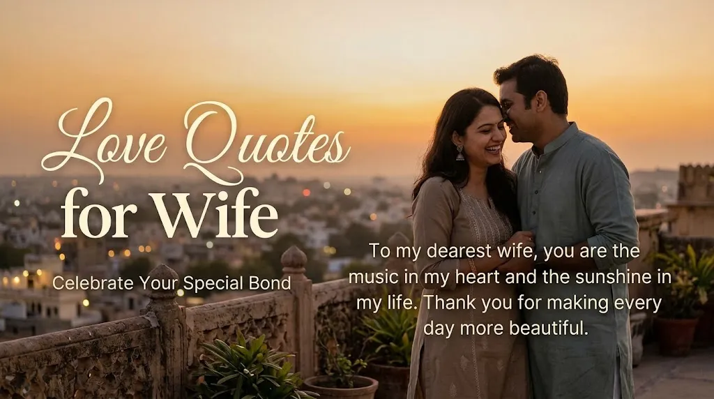 ❤️ 100+ Love Quotes for Wife to Make Her Heart Melt For 2026
