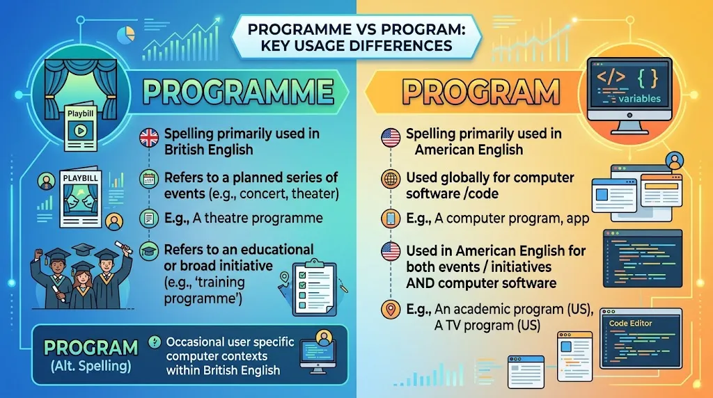 Programme vs Program